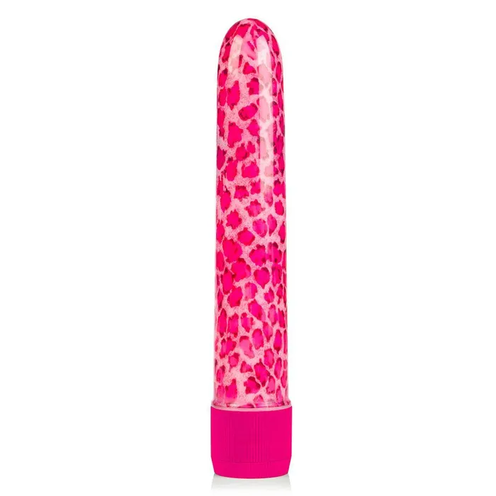 California Exotic Pink Leopard Massager Vibrator Vibrators