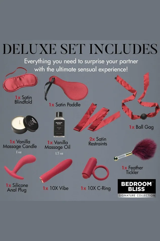 Couples Sex On the Go Lovers Deluxe Bondage Massage Set