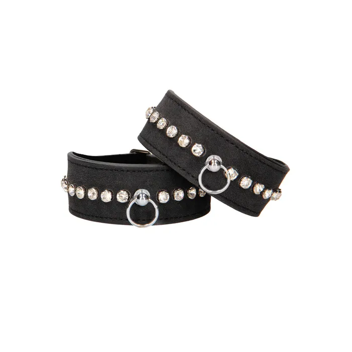 Couples Shots Toys Ouch Diamond Studded Wrist Cuffs