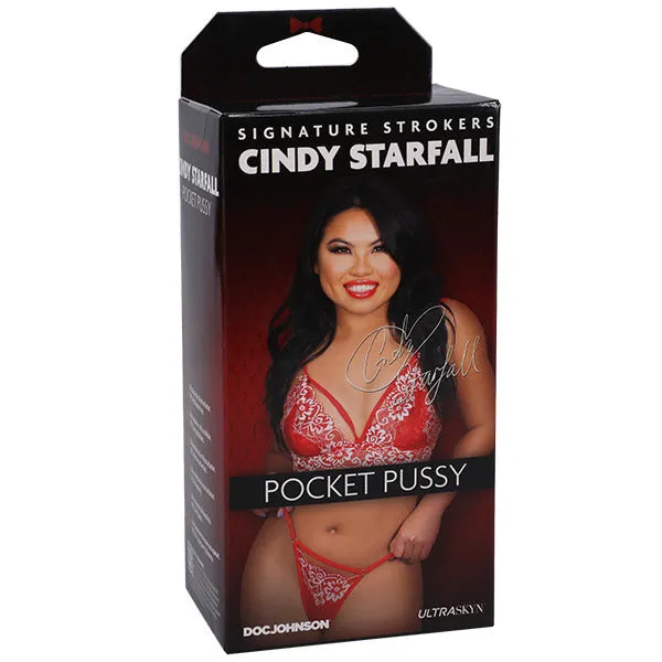 Doc Johnson Male Sex Toys Signature Strokers Cindy Starfall Pocket Pussy