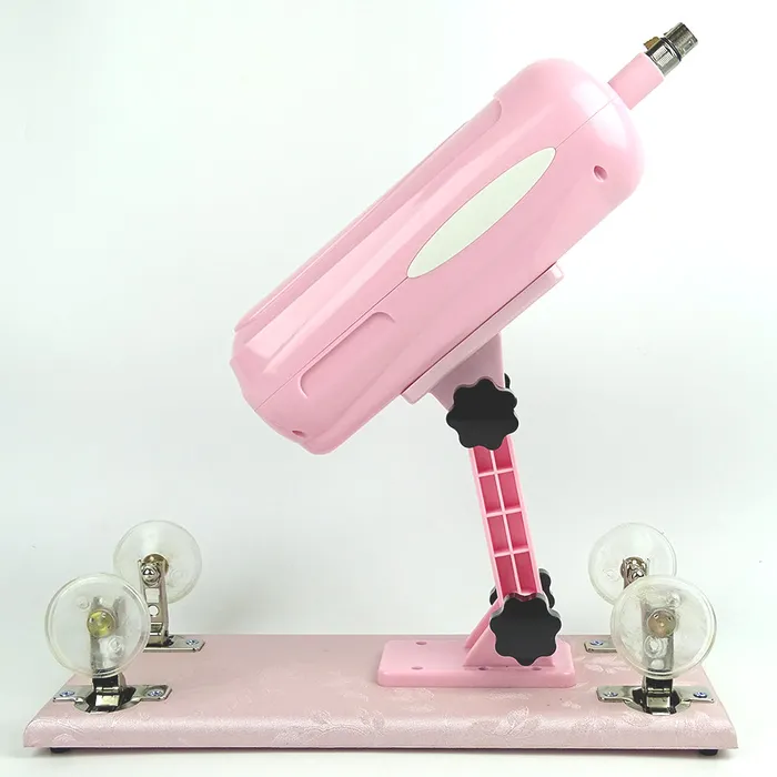 Female Sex Toys DSA2 Auto Thrusting Sex Machine Kit inc Realistic Dildo and Extension Pole Pink SexyPlay