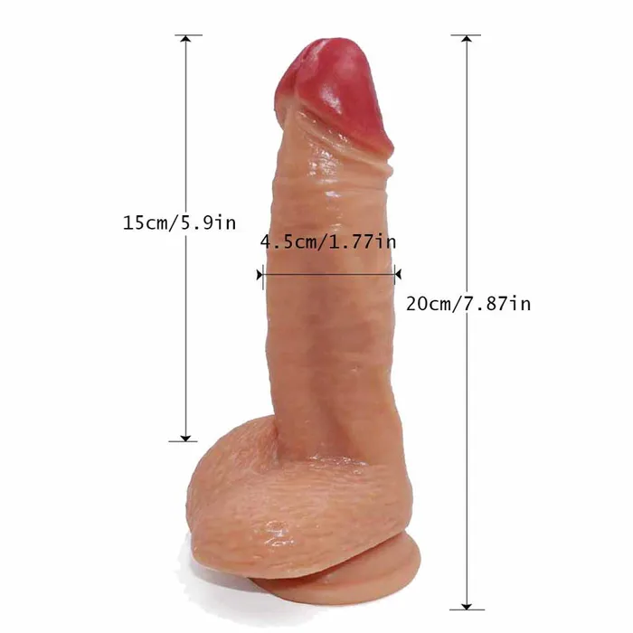 Female Sex Toys MD Trump Silicone Super Realistic Dildo Flesh MD