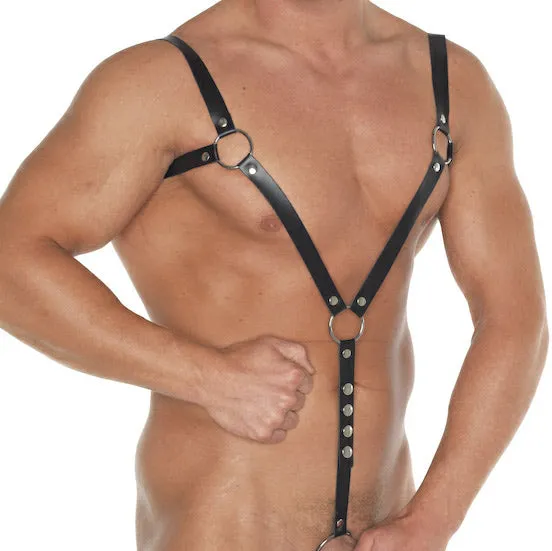 Female Sex Toys Rimba Leather Body Harness