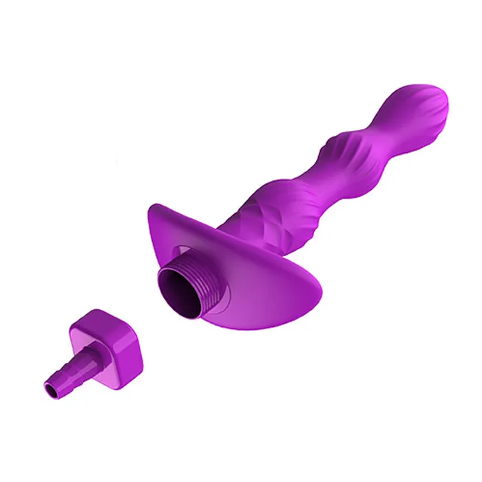 JRL Vibrating Enema Anal Beads Anal Cleaner Purple JRL Anal