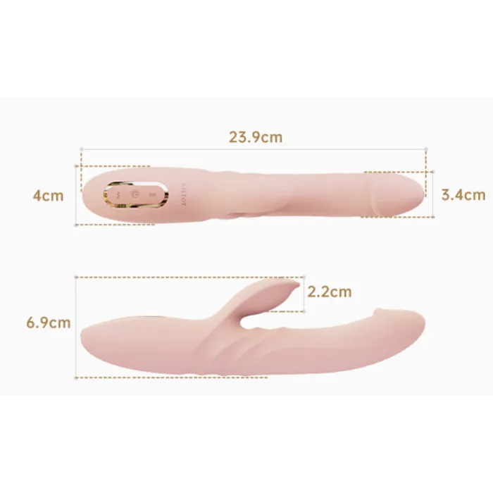 KISSTOY Katy Pro Auto Thrusting Rabbit Vibrator Dildo KISS TOY Female Sex Toys