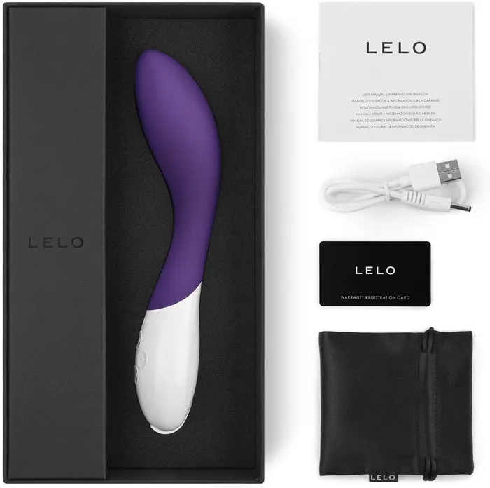 Lelo Mona 2 GSpot Stimulation 6 Modes Vibrator USB Rechargeable LELO Female Sex Toys