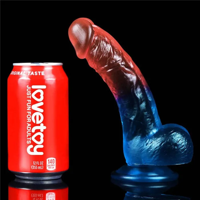 Lovetoy 8 Dazzle Stud Jelly Realistic Dildo LOVETOY Female Sex Toys