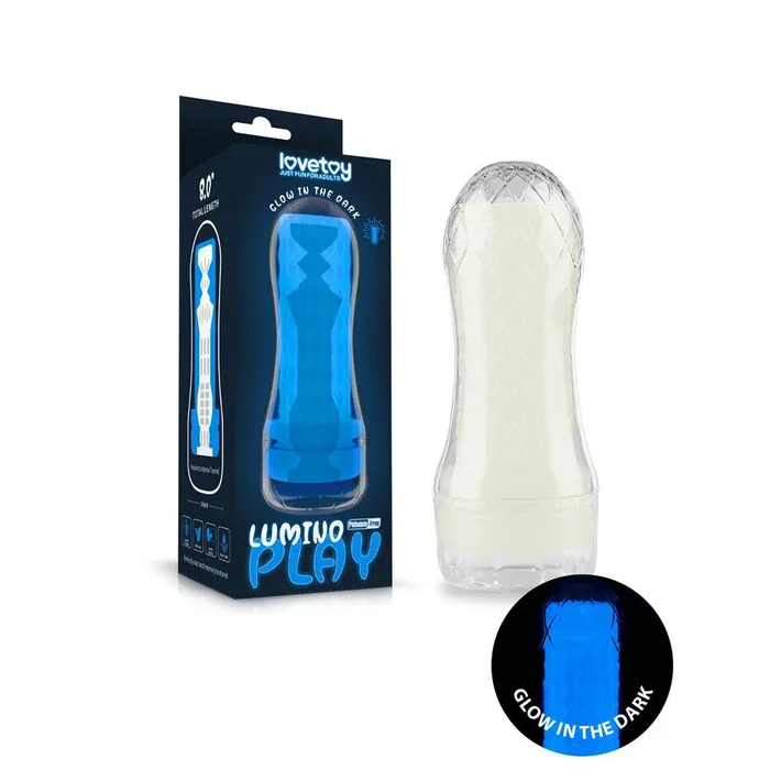 Lovetoy Male Sex Toys Lovetoy Glow In The Dark Lumino Play Masturbator 1