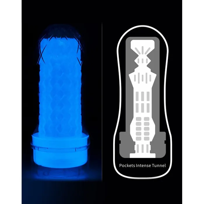 Lovetoy Male Sex Toys Lovetoy Glow In The Dark Lumino Play Masturbator 1