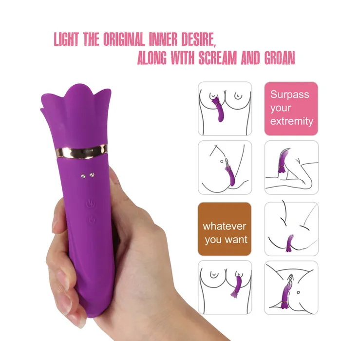 MD Female Sex Toys MD Silicone Suction G Spot Vibrator