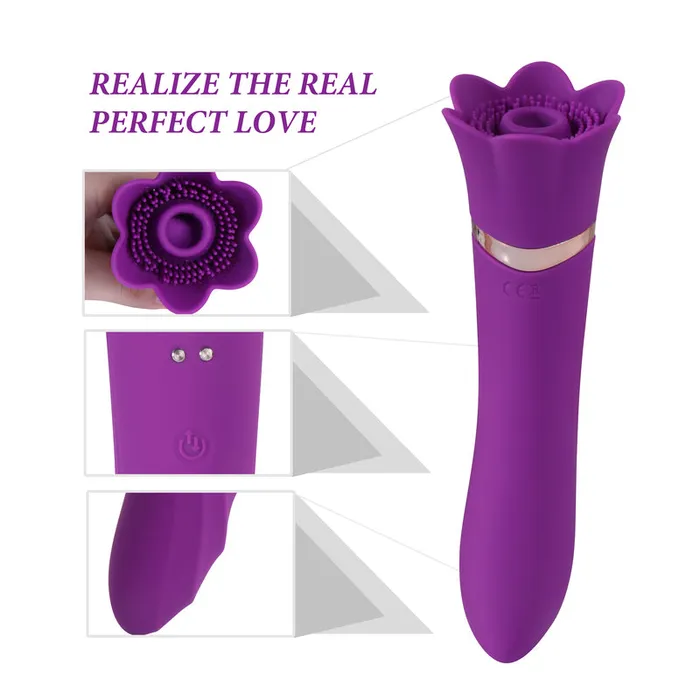 MD Female Sex Toys MD Silicone Suction G Spot Vibrator