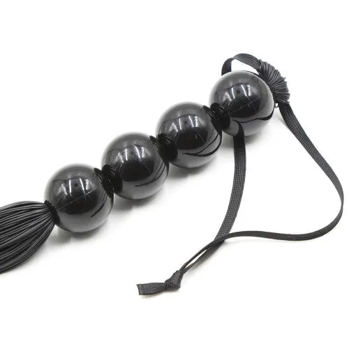 Naughty Toys 4 Beads Silicone Flogger 45 cm Naughty Toys Anal