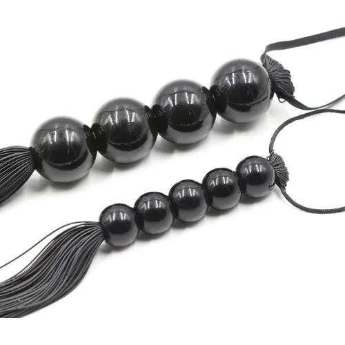 Naughty Toys 4 Beads Silicone Flogger 45 cm Naughty Toys Anal