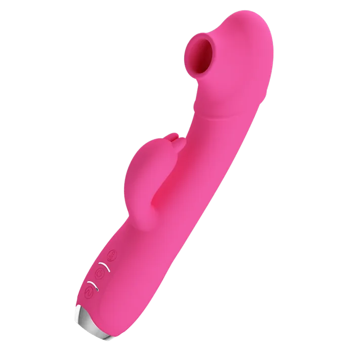 PRETTY LOVE Regina Suction Rabbit Vibrator Pink Pretty Love Vibrators