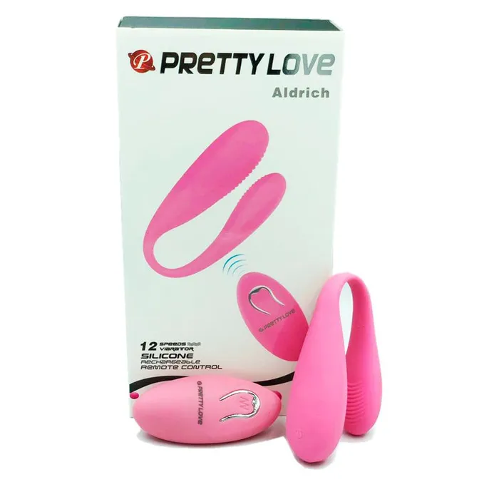 Pretty Love Vibrators Pretty Love Aldrich Remote Control Wearable Vibrator Pink