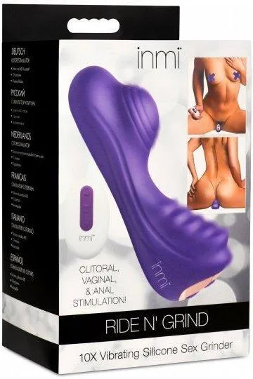 Ride n Grind 10 X Vibrating Silicone Sex Grinder Sex On the Go Female Sex Toys