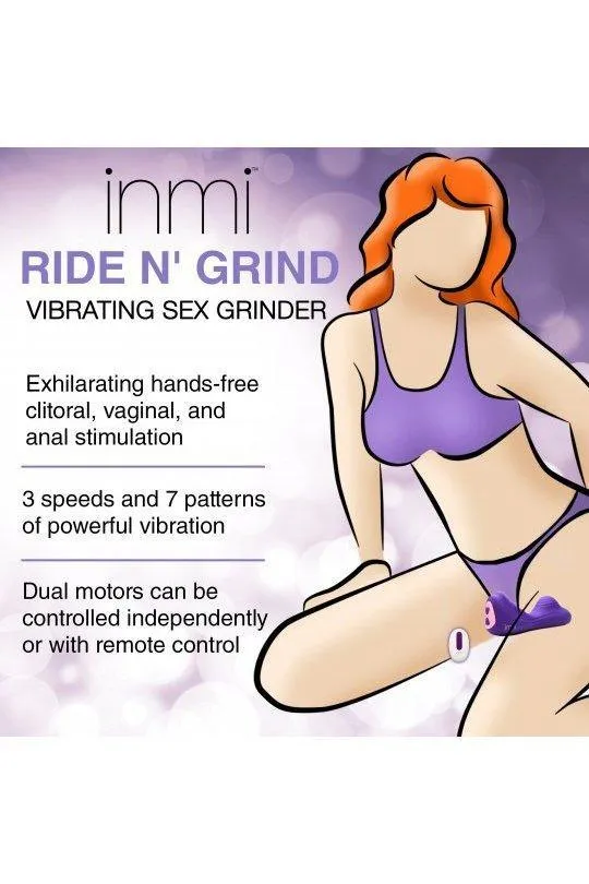 Ride n Grind 10 X Vibrating Silicone Sex Grinder Sex On the Go Female Sex Toys