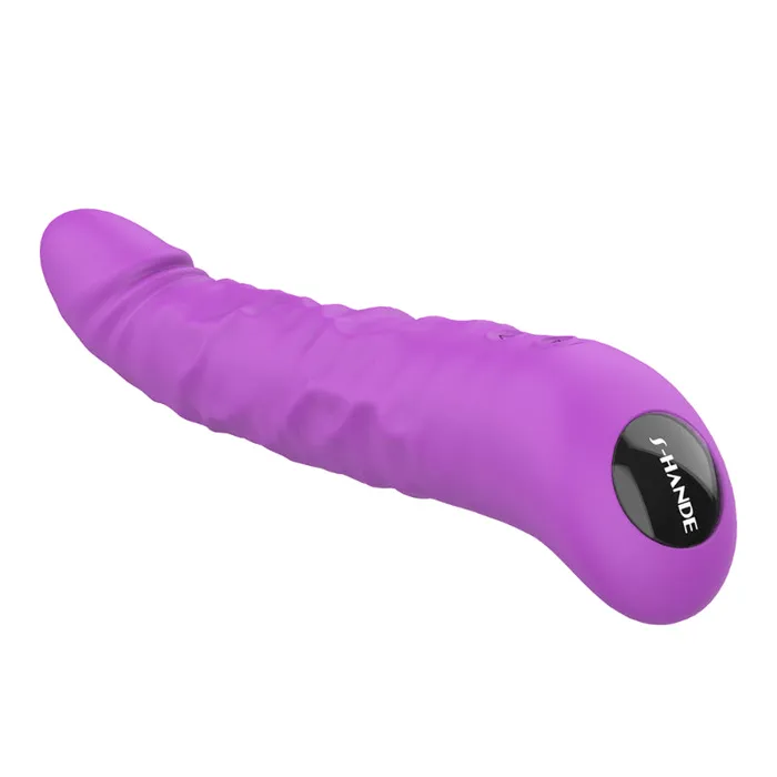 SHANDE SHande The King Realistic Dildo Vibrator Purple Vibrators