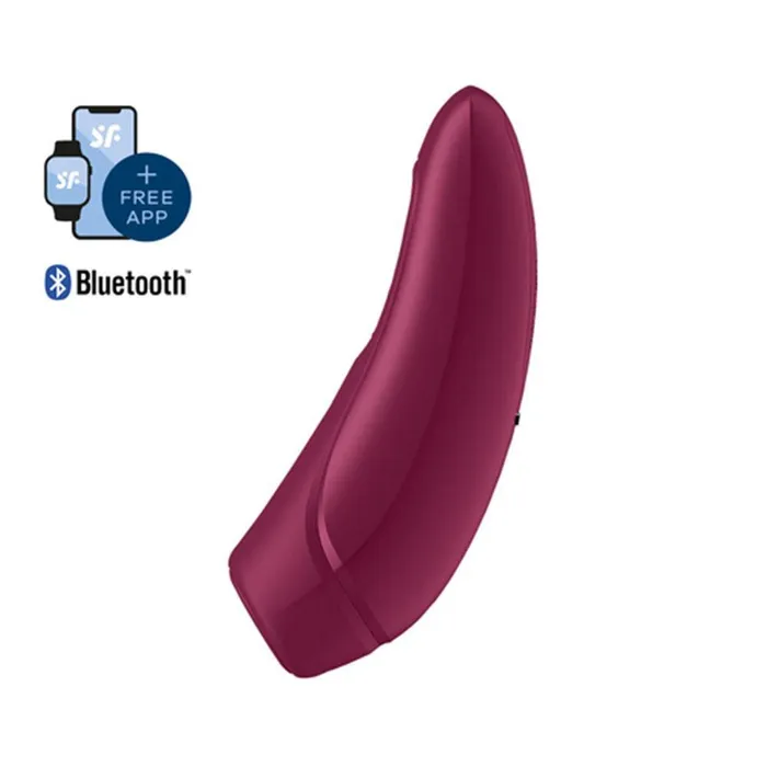 Satisfyer Pro Vibrators Satisfyer App Enabled Curvy 1 Plus Rose Red