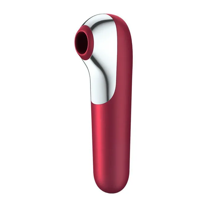 Satisfyer Pro Vibrators Satisfyer App Enabled Dual Love Clitoral Massager Red