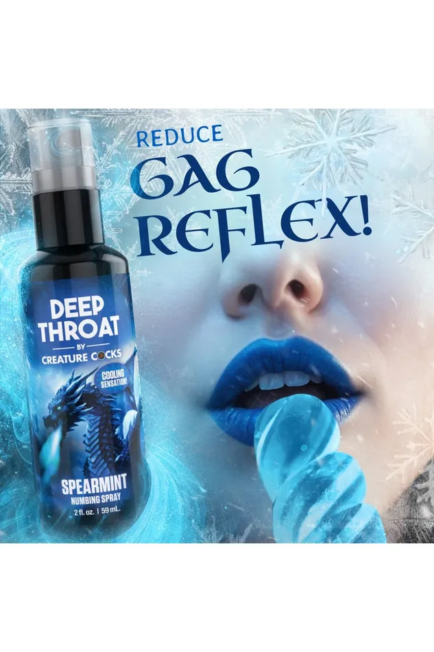 Sex On the Go Deep Throat Spearmint Numbing Spray Male Sex Toys