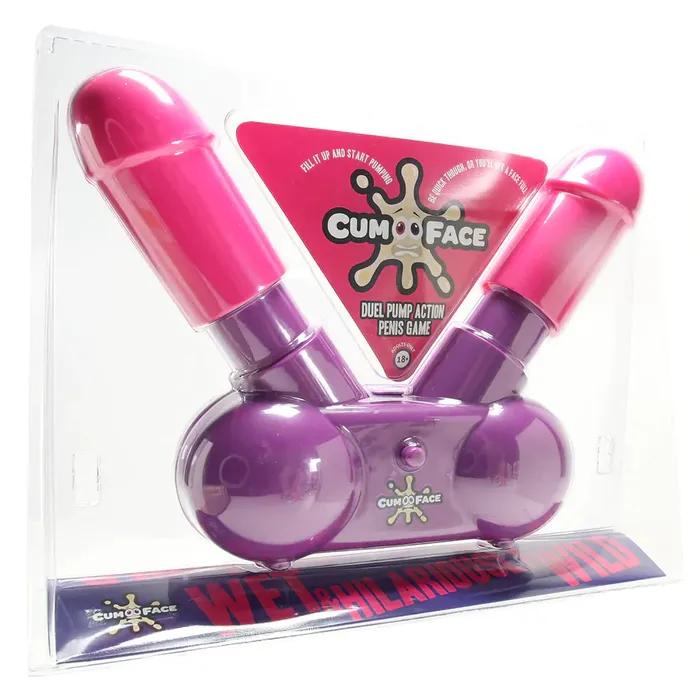 sextoysvancouver Cum Face Duel Pump Action Penis Game Male Sex Toys