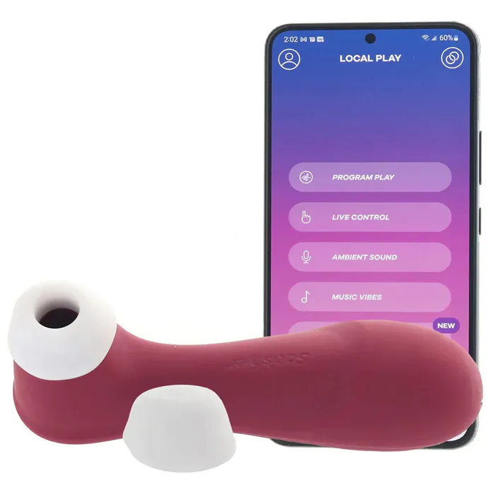 sextoysvancouver Vibrators Satisfyer Pro 2 Gen 3 Double Air Pulse App Vibe