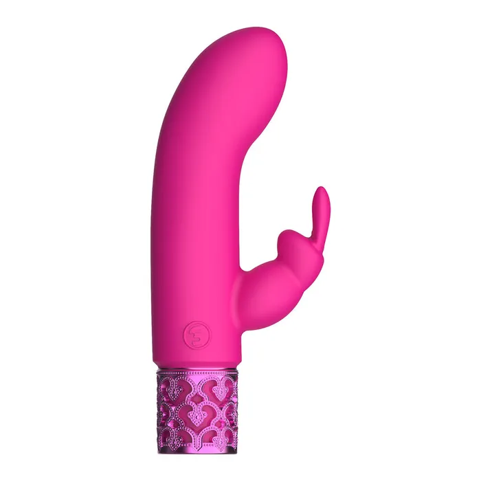 Shots Toys Vibrators Royal Gems Dazzling Rechargeable Rabbit Bullet Pink