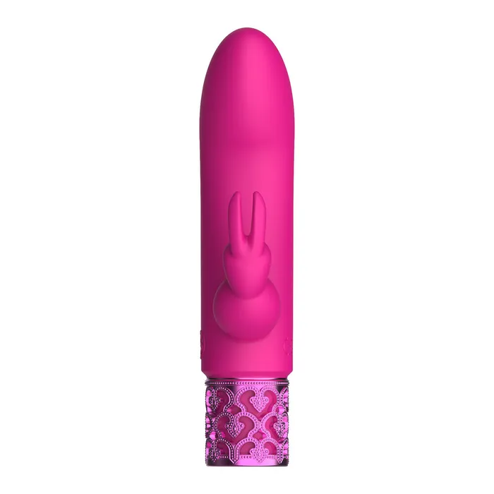 Shots Toys Vibrators Royal Gems Dazzling Rechargeable Rabbit Bullet Pink