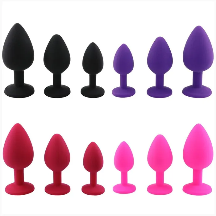 Silicone Anal Plug TheLVrose Male Sex Toys