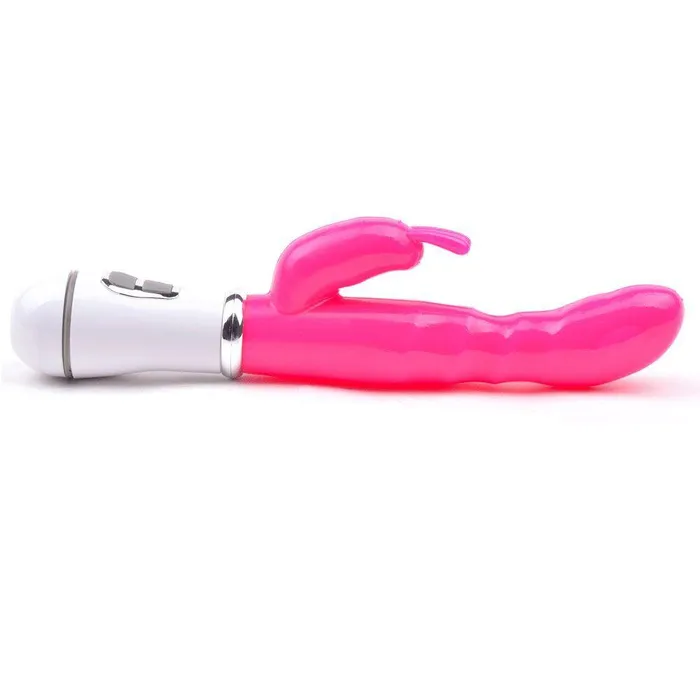 Slim GSpot Twelve Speed Rabbit Vibrator Neon Pink Various Toy Brands Vibrators