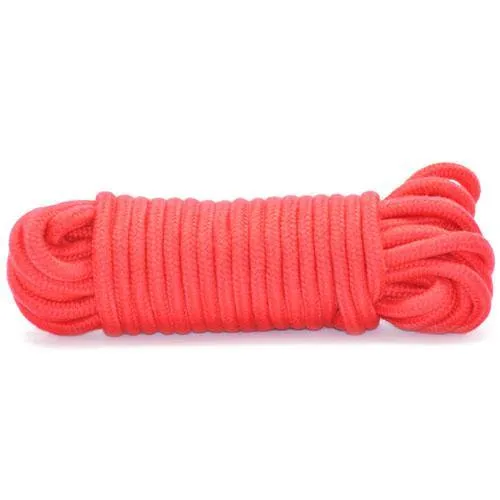 Various Toy Brands Restraints 10 Meters Red Bondage Rope