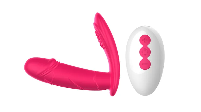 Vibrators FOX DW Remote Control Wearable Vibrator Magnetic AutoThrusting Toy FOX