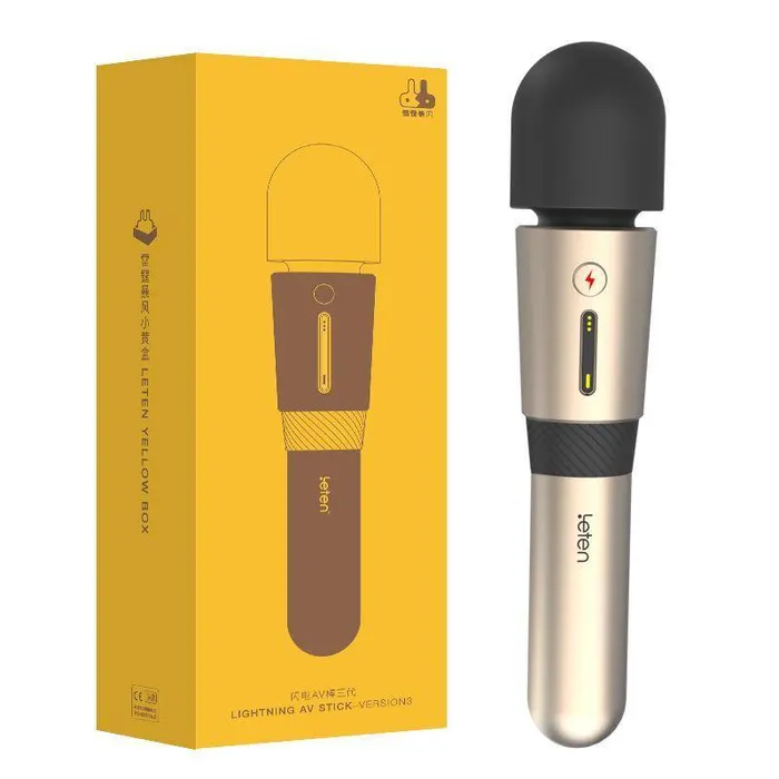 Vibrators LETEN LETEN Lightning III Powerful Wand Vibrator Personal Massager