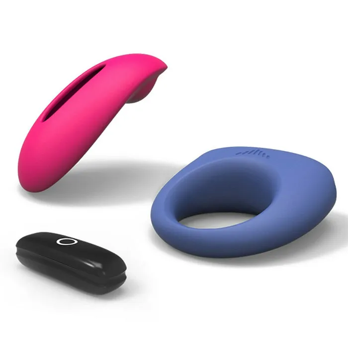 Vibrators Magic Motion Candy Dante App Control Couples Vibrator Kit Penis Ring or Wearable Bullet Vibrator Magic Motion