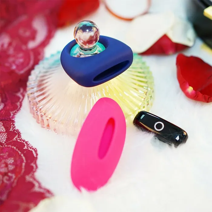 Vibrators Magic Motion Candy Dante App Control Couples Vibrator Kit Penis Ring or Wearable Bullet Vibrator Magic Motion