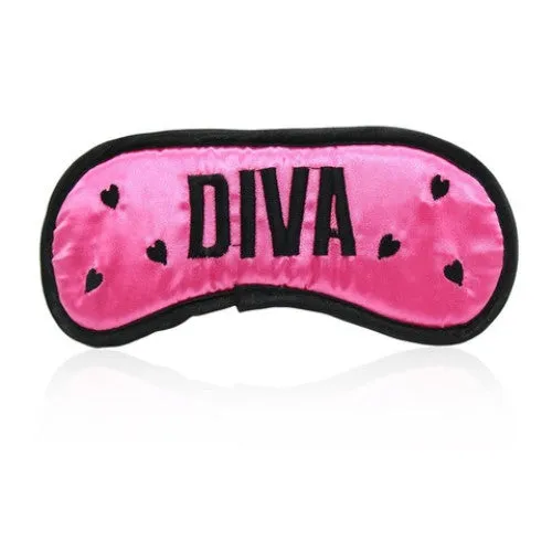 Vibrators Naughty Toys Diva Pink Eye Mask Naughty Toys