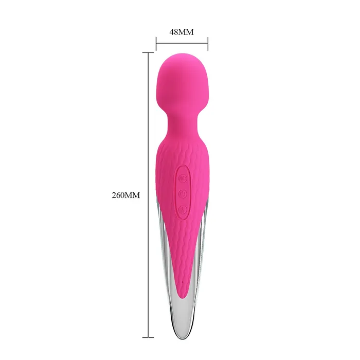 Vibrators Pretty Love Pretty Love Anthony Auto Heating Wand Vibrator Personal Massager